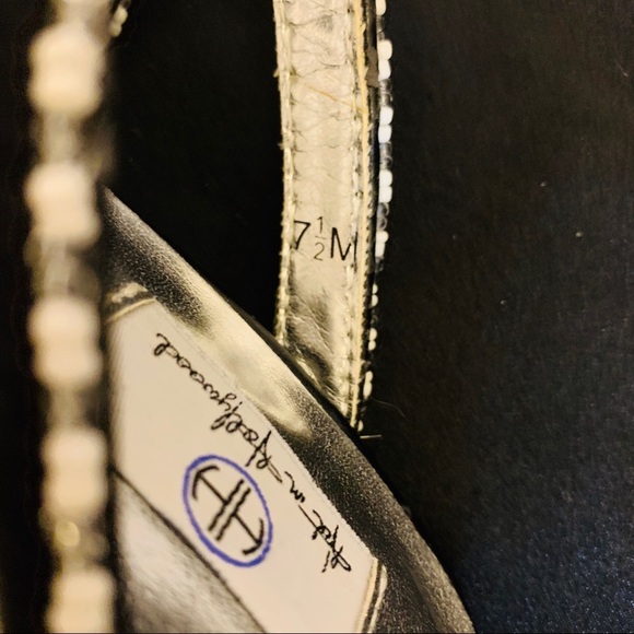 SLIP ON PEEP TOE HEELS - Picture 7 of 8